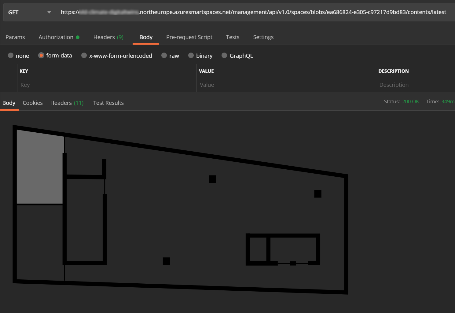 View blob contents