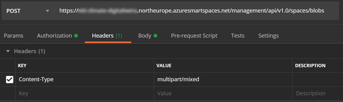 Set content-type to multipart/mixed