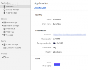 PWA Manifest