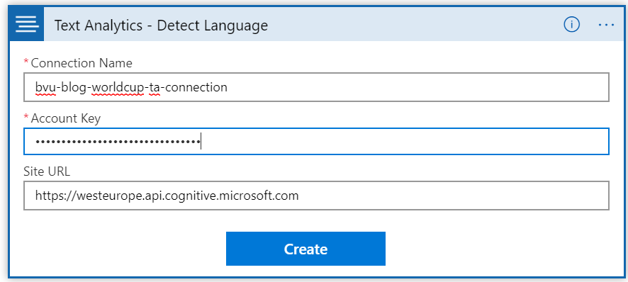 Connect to Text Analytics